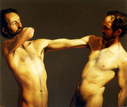 „Selbst“ 1994 Öl/Leinwand 45 × 52 cm