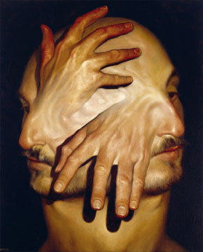 „Selbst“ 1992 Öl/Leinwand 40 × 30 cm