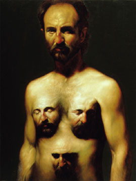 „Selbst“ 1997 Öl/Leinwand 60 × 50 cm